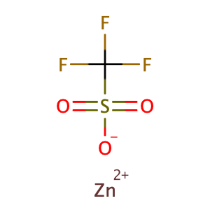 zinc trifluoromethanesulfonate,CAS No. 54010-75-2.