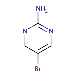 2-Amino-5-bromopyrimidine,CAS No. 7752-82-1.