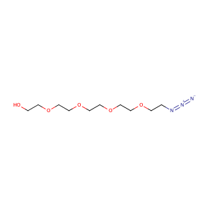 14-azido-3,6,9,12-tetraoxatetradecan-1-ol,CAS No. 86770-68-5.