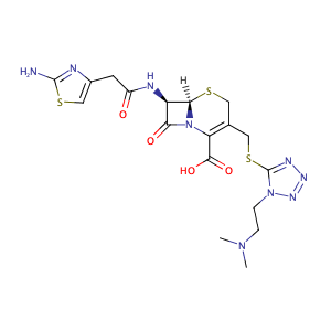 Cefotiam hydrochloride,CAS No. 66309-69-1.