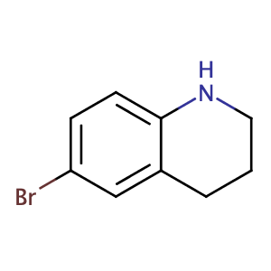 6-Bromo-1,2,3,4-tetrahydroquinoline,CAS No. 22190-35-8.