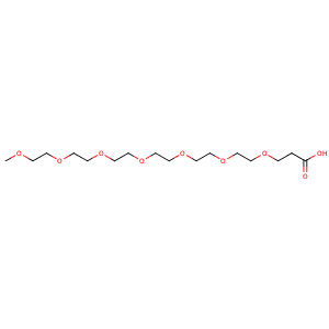 2,5,8,11,14,17,20-heptaoxatricosan-23-oic acid,CAS No. 874208-91-0.