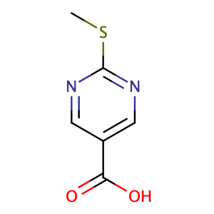 2-(methylthio)pyrimidine-5-carboxylic acid,CAS No. 110099-94-0.