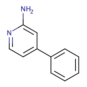 2-Amino-4-phenylpyridine,CAS No. 60781-83-1.