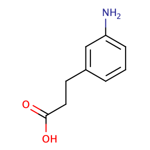 3-(3-Aminophenyl)propanoic acid,CAS No. 1664-54-6.