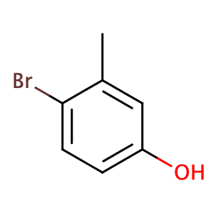 4-Bromo-3-methylphenol,CAS No. 14472-14-1.