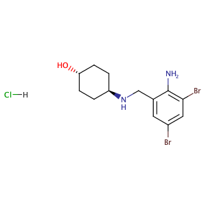 Ambroxol hydrochloride,CAS No. 23828-92-4.