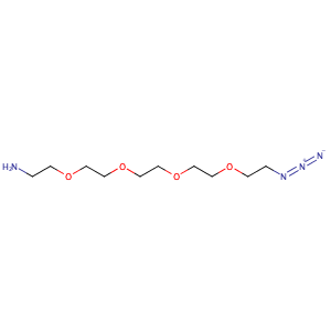 14-azido-3,6,9,12-tetraoxatetradecan-1-amine,CAS No. 951671-92-4.