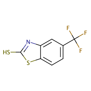 2-mercapto-5-(trifluoromethyl)benzothiazole,CAS No. 23420-87-3.