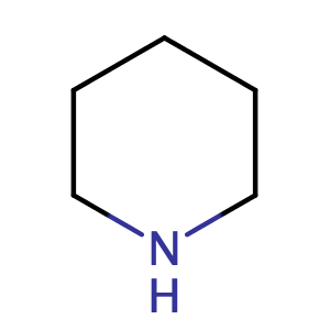 piperidine,CAS No. 110-89-4.