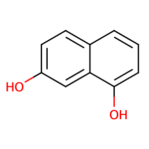 Naphthalene-1,7-diol,CAS No. 575-38-2.