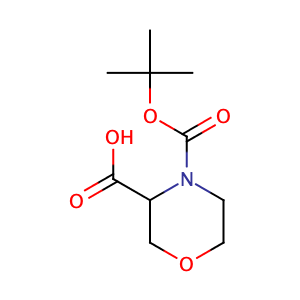 4-(tert-butoxycarbonyl)morpholine-3-carboxylic acid,CAS No. 212650-43-6.