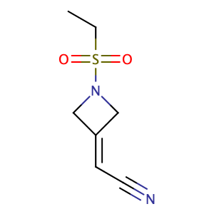 2-(1-(ethylsulfonyl)azetidin-3-ylidene)acetonitrile,CAS No. 1187595-85-2.
