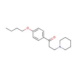 Dyclonine,CAS No. 586-60-7.