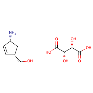 ((1S,4R)-4-Aminocyclopent-2-en-1-yl)methanol (2S,3S)-2,3-dihydroxysuccinate,CAS No. 229177-52-0.