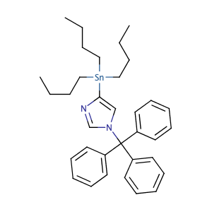 4-(tributylstannyl)-1-triphenylmethyl-1H-imidazole,CAS No. 208934-35-4.