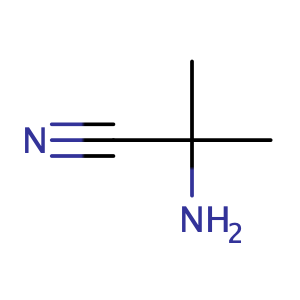 2-Amino-2-methylpropionitrile,CAS No. 19355-69-2.