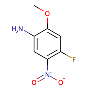 4-fluoro-2-Methoxy-5-nitroaniline,CAS No. 1075705-01-9.