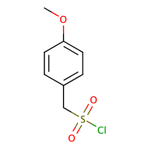 (4-methoxyphenyl)methanesulfonyl chloride,CAS No. 110661-59-1.
