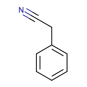 Phenylacetonitrile,CAS No. 140-29-4.