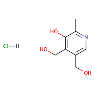Pyridoxine hydrochloride,CAS No. 58-56-0.
