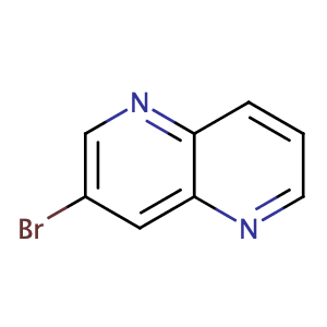 3-Bromo-1,5-naphthyridine,CAS No. 17965-71-8.