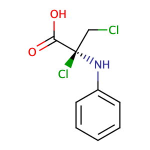(S)-2,3-dichloro-2-(phenylamino)propanoic acid,CAS No. 1241677-43-9.