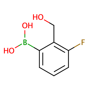 (3-fluoro-2-(hydroxymethyl)phenyl)boronic acid,CAS No. 1246633-55-5.