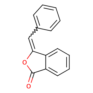 Benzalphthalide,CAS No. 575-61-1.