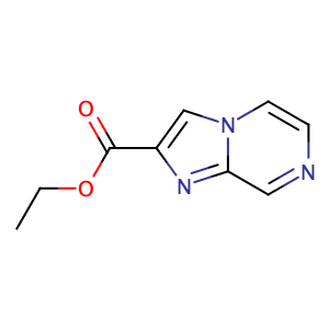 Ethyl imidazo[1,2-a]pyrazine-2-carboxylate,CAS No. 77112-52-8.
