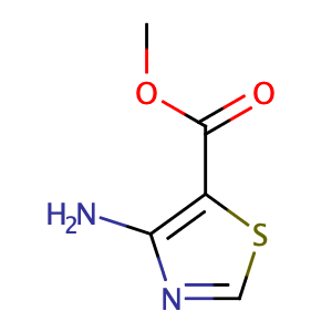 4-aminothiazole-5-carboxylic acid methyl ester,CAS No. 278183-10-1.