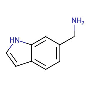 (1H-Indol-6-yl)methanamine,CAS No. 3468-17-5.