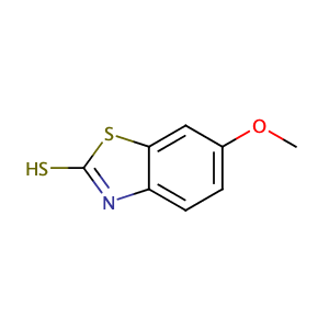 6-methoxy-1,3-benzothiazole-2-thiol,CAS No. 2182-73-2.