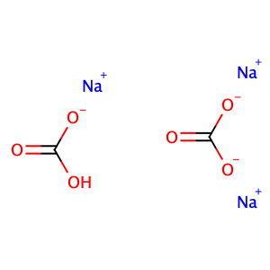 Trisodium hydrogendicarbonate dihydrate,CAS No. 533-96-0.