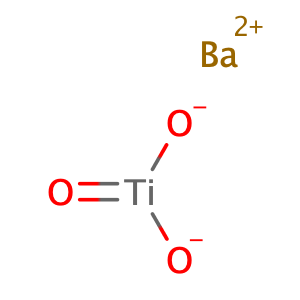 Barium titanate,CAS No. 12047-27-7.