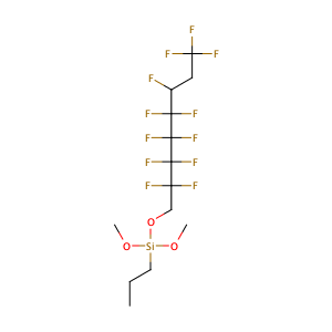 dodecafluoroheptyl-propyl-trimethoxysilane,CAS No. 1105578-57-1.