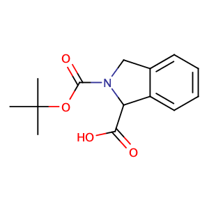 2-(tert-Butoxycarbonyl)isoindoline-1-carboxylic acid,CAS No. 221352-46-1.