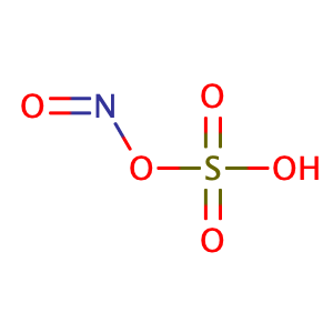 Nitrosylsulfuric acid,CAS No. 7782-78-7.