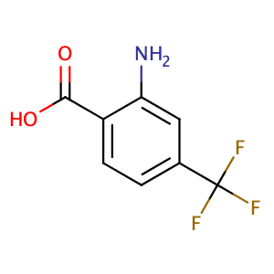 2-Amino-4-(trifluoromethyl)benzoic acid,CAS No. 402-13-1.