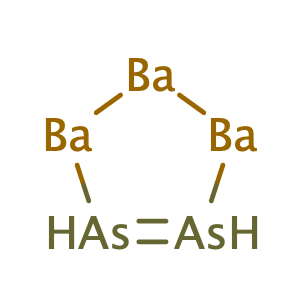 BARIUM ARSENIDE,CAS No. 12255-50-4.