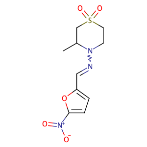 NIFURTIMOX,CAS No. 23256-30-6.