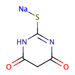 2-THIOBARBITURIC ACID SODIUM SALT,CAS No. 31645-12-2.