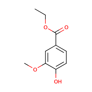 Ethyl 4-hydroxy-3-methoxybenzoate,CAS No. 617-05-0.