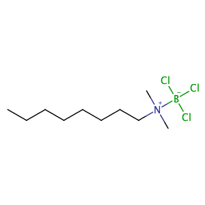 TRICHLORO(N,N-DIMETHYLOCTYLAMINE)BORON,CAS No. 34762-90-8.