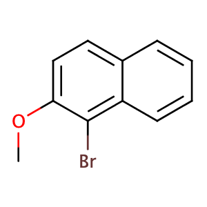 1-Bromo-2-methoxynaphthalene,CAS No. 3401-47-6.