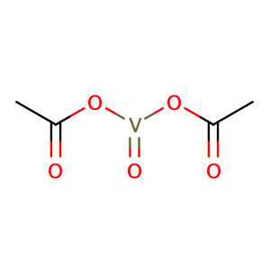 VANADYL ACETATE,CAS No. 3473-84-5.