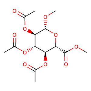 METHYL 2,3,4-TRI-O-ACETYL-WEI -D-GLUCURONIC ACID METHYL ESTER,CAS No. 34213-34-8.