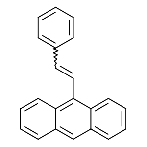 CIS-9-STYRYLANTHRACENE,CAS No. 1895-98-3.