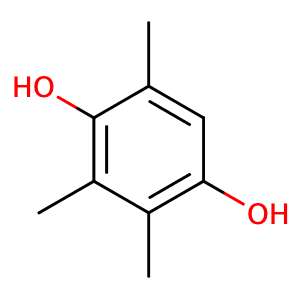 TRIMETHYLHYDROQUINONE,CAS No. 700-13-0.