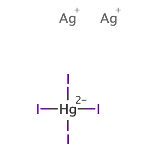 MERCURY(II) SILVER IODIDE,CAS No. 7784-03-4.